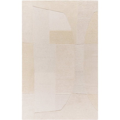 Kinsley KIS-2303 Rug by Livabliss in ivory, cream, beige, sand. Made from wool in a unique style.