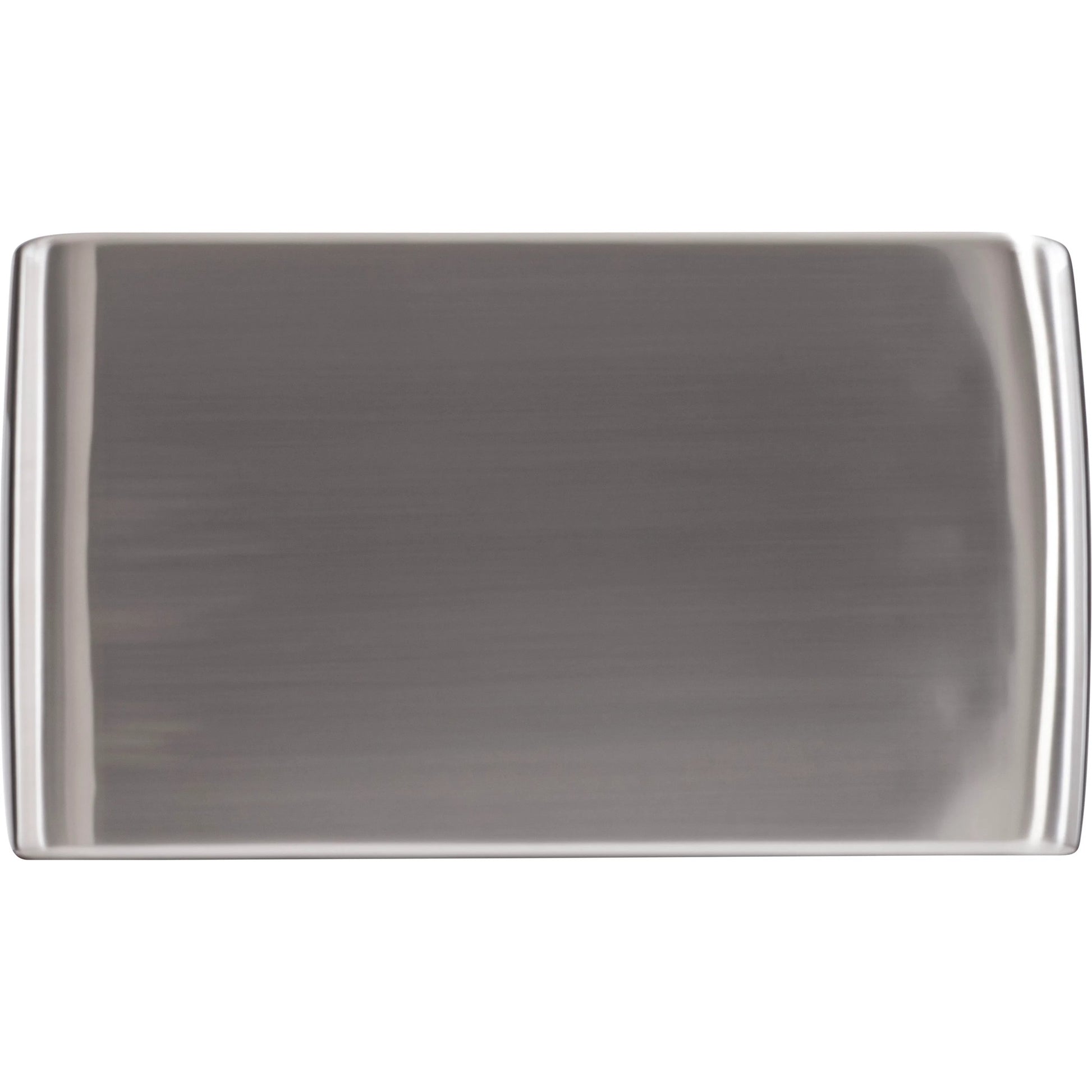 Lomond Nightstand by Bernhardt in tarnished nickel, trevin. Made from metal, wood in a modern style.