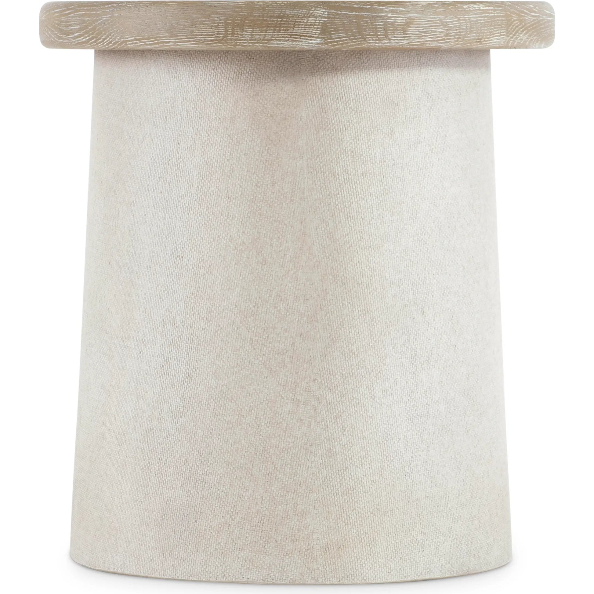Easley Side Table by Bernhardt in trevin, silt. Made from resin, metal in a transitional style.