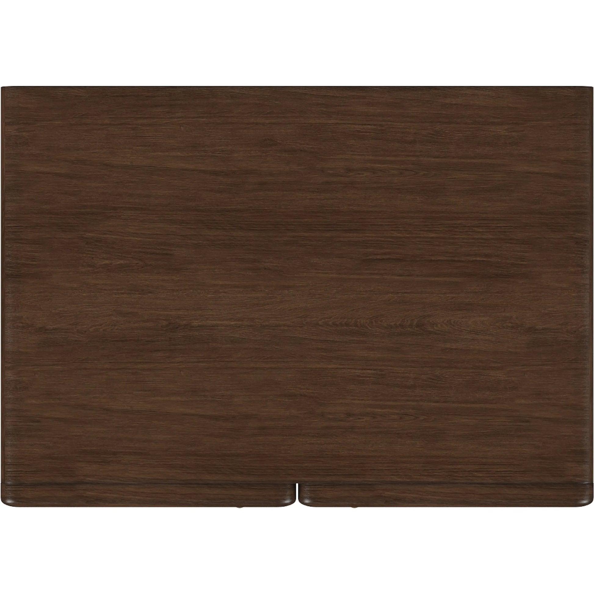 Verge Door Nightstand by A.R.T. Furniture in handcrated walnut. Made from poplar solids, flat cut walnut veneers in a traditional style.