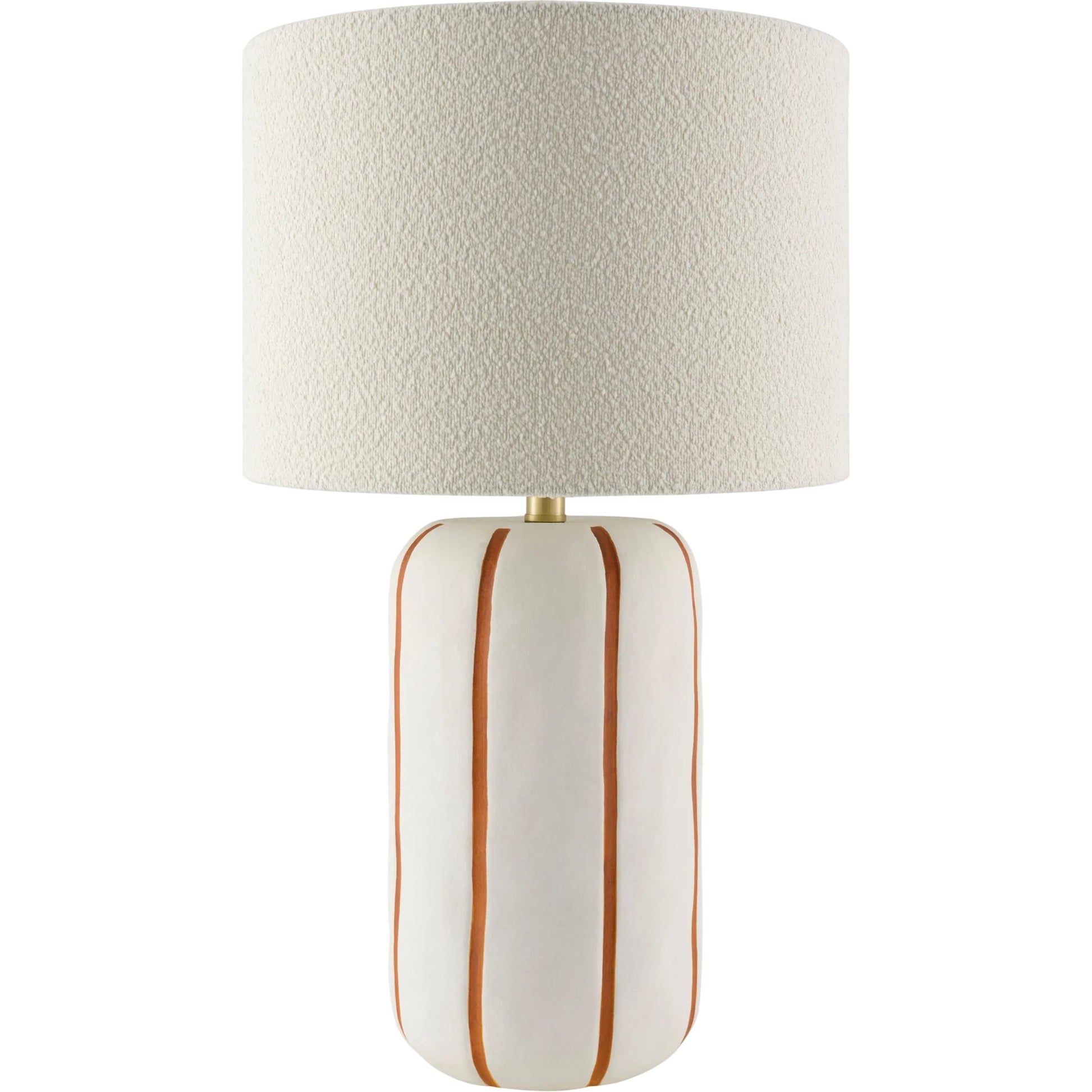 Kinki Accent Table Lamp by Livabliss in hand painted. Made from ceramic, linen, polyester, iron in a unique style.