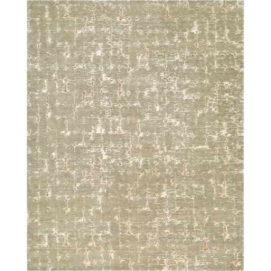 Kolkata KKT-2302 Rug by Surya in sage, ivory, taupe, terracotta. Made from silk, wool in a unique style.