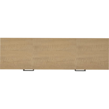 Loft Fabric Dresser by A.R.T. Furniture in gray and natural maple. Made from poplar, rubberwood, fabric in a modern style.