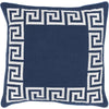 Navy, Ivory / Down Feather / 20" x 20"