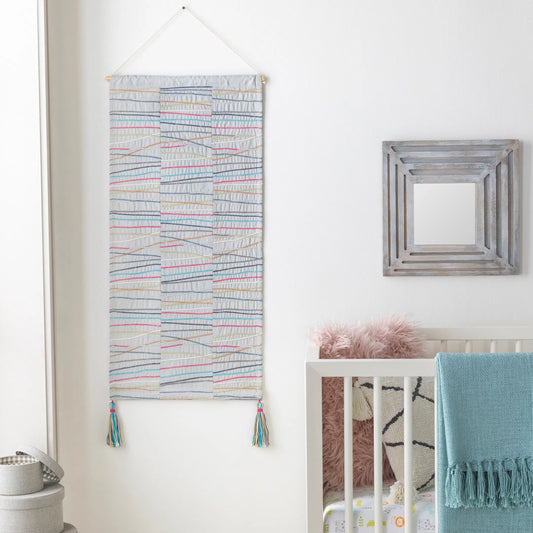 Kali Wall Hanging - 22566 by Surya. Made from 100% cotton in a eclectic & global style.