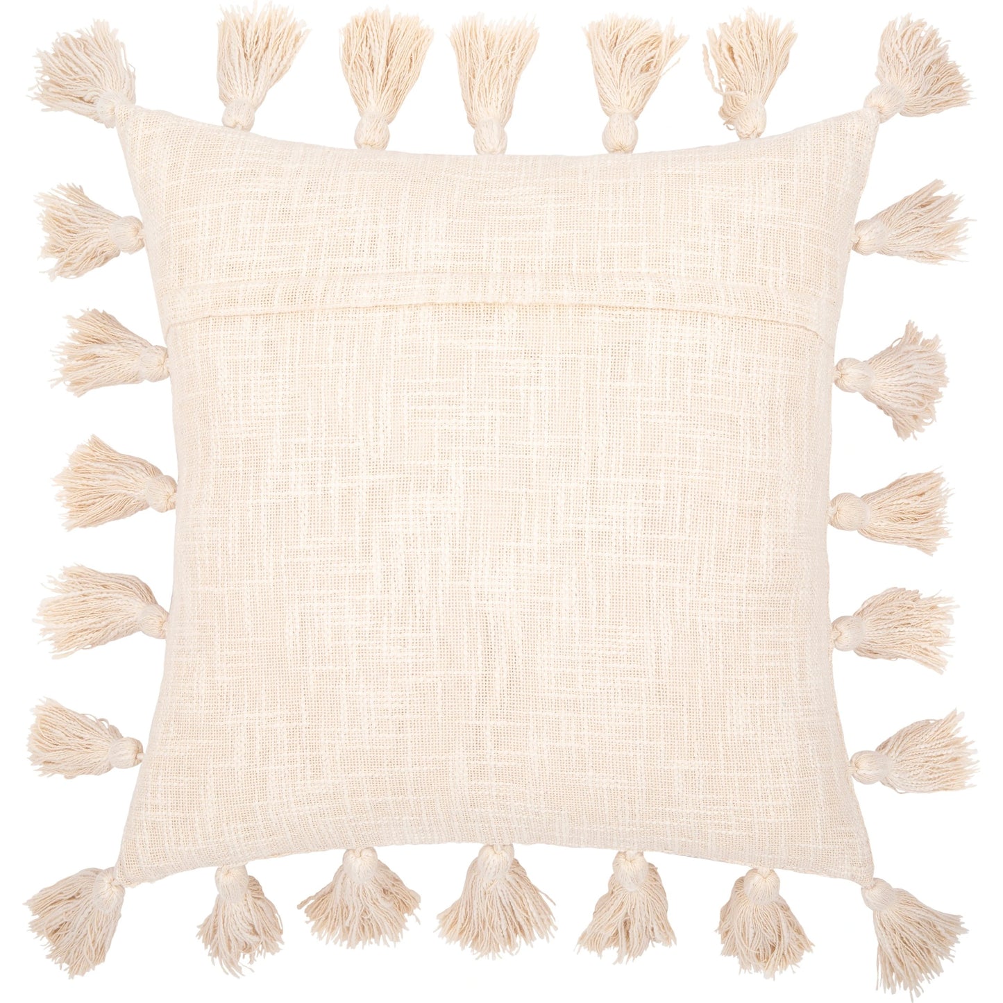 002 SI-1884025,SI-1884026 | Additional Silo | Kellie Pillow - 20681 by Livabliss in cream. Made from 100% cotton in a cottage & farmhouse style.