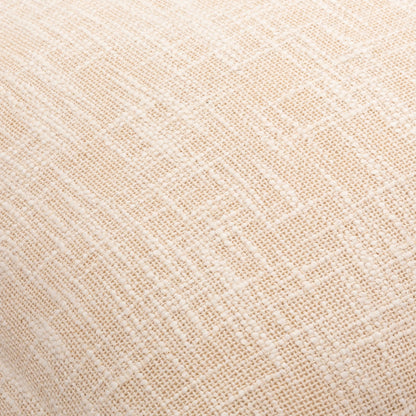 Kellie Pillow - 20681 by Livabliss in cream. Made from 100% cotton in a cottage & farmhouse style.