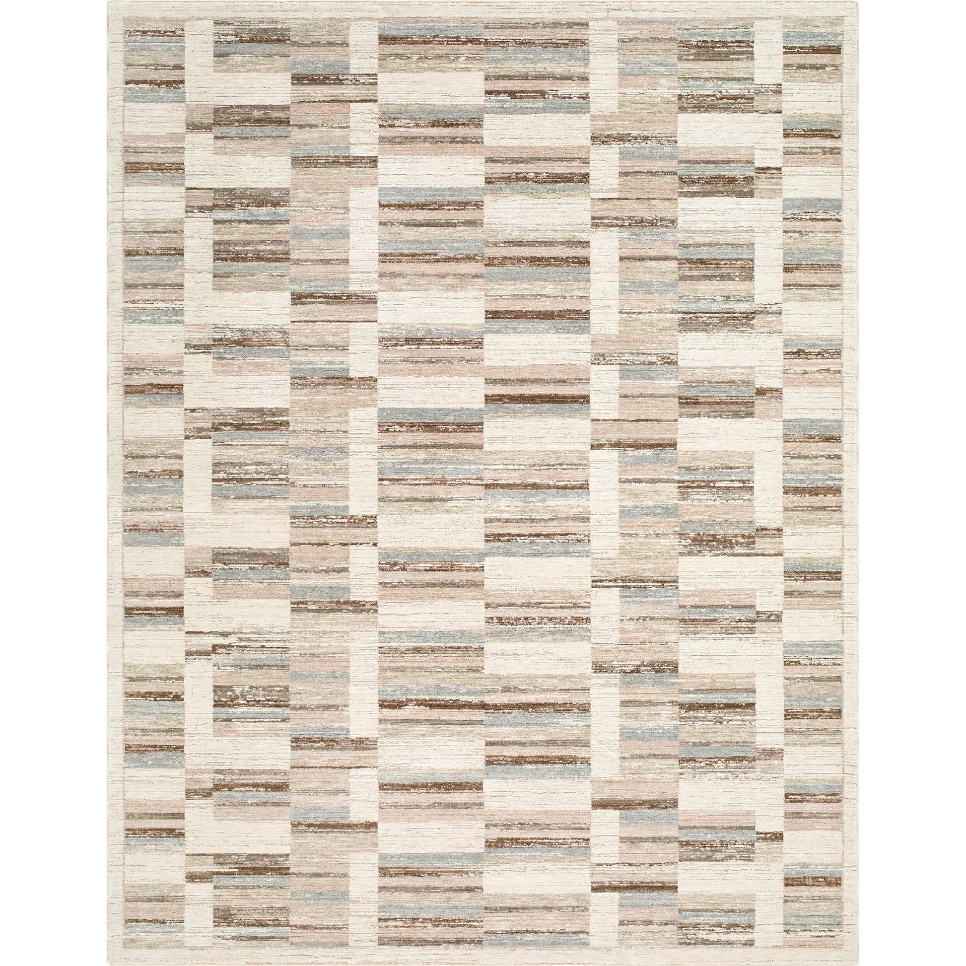 Keller KLR-2308 Rug by Livabliss in beige, tan, charcoal, medium brown, medium gray. Made from polyester in a unique style.