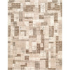Medium Brown, Medium Gray, Beige, Dark Brown, Charcoal / 2' x 2'11"