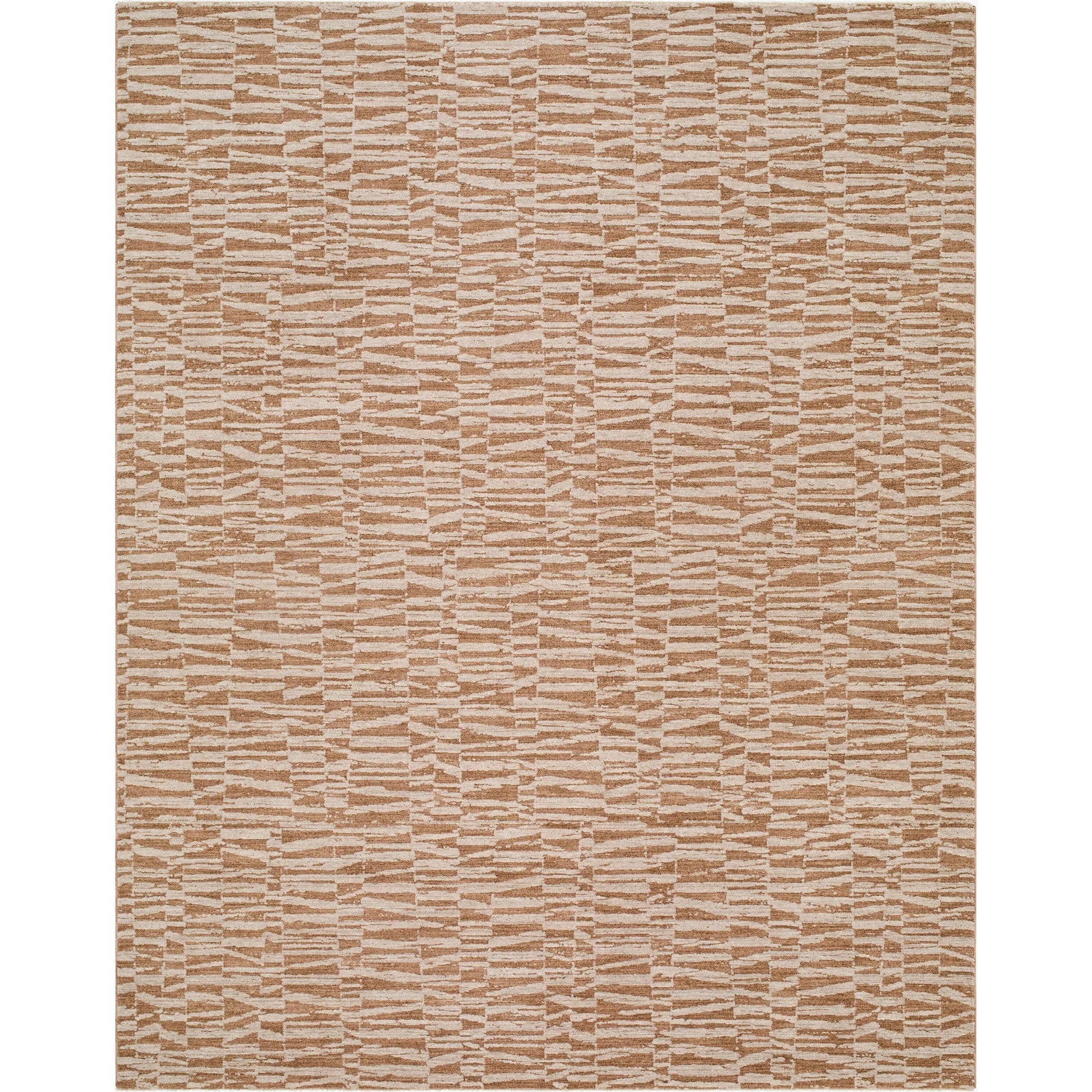 Keller KLR-2318 Rug by Livabliss in medium brown, brown, tan. Made from polyester in a unique style.
