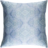 Pale Blue, Denim, Lavender / Down Feather / 18" x 18"