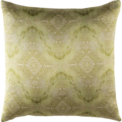Kalos Pillow - 6168 by Surya. Made from front: 100% silk, back: 100% silk in a transitional style.