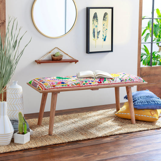Karma - 30223 by Livabliss in multi. Made from cotton, 100% manufactured wood, 100% wood in a eclectic & global style.