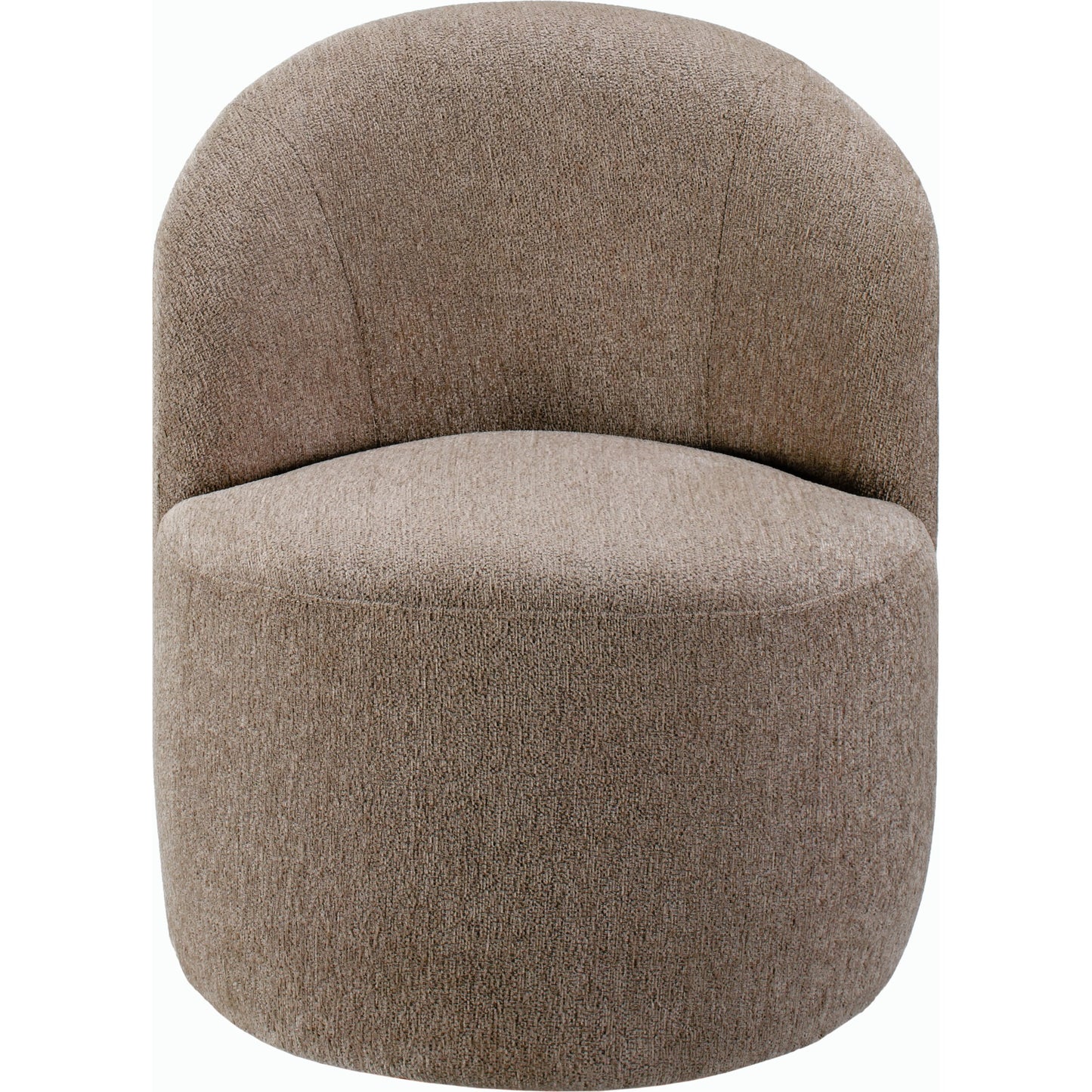 002 SI-2164462 | Closeup | Kamise Dining Chair - 528583 by Surya in upholstery: medium gray, base: black and powder coated. Made from polyester, pine, polyurethane foam, dacron in a modern style.