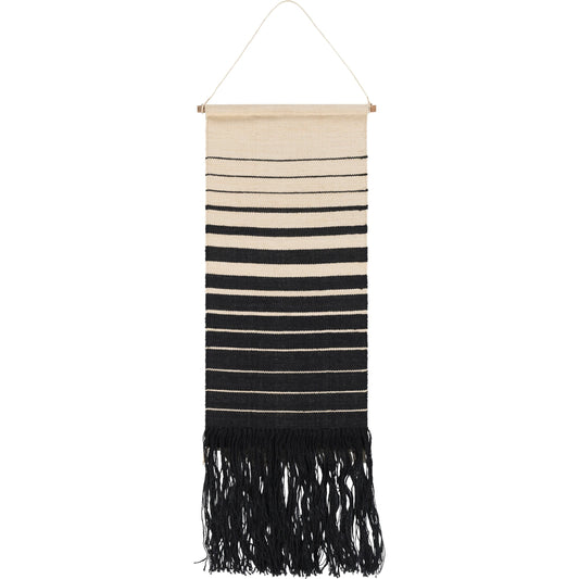 Kamal - 21994 by Livabliss in black, cream. Made from 100% jute, 100% wood in a eclectic & global style.