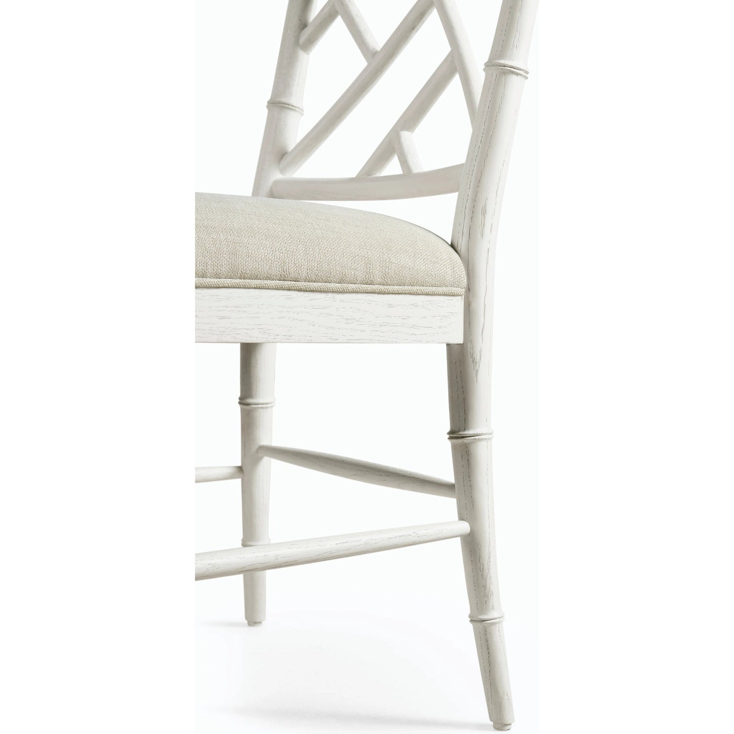 006 SI-2186301 | Closeup | Timeless Saros Chippendale Bamboo Side Chair by Jonathan Charles. Made from unique in a modern style.
