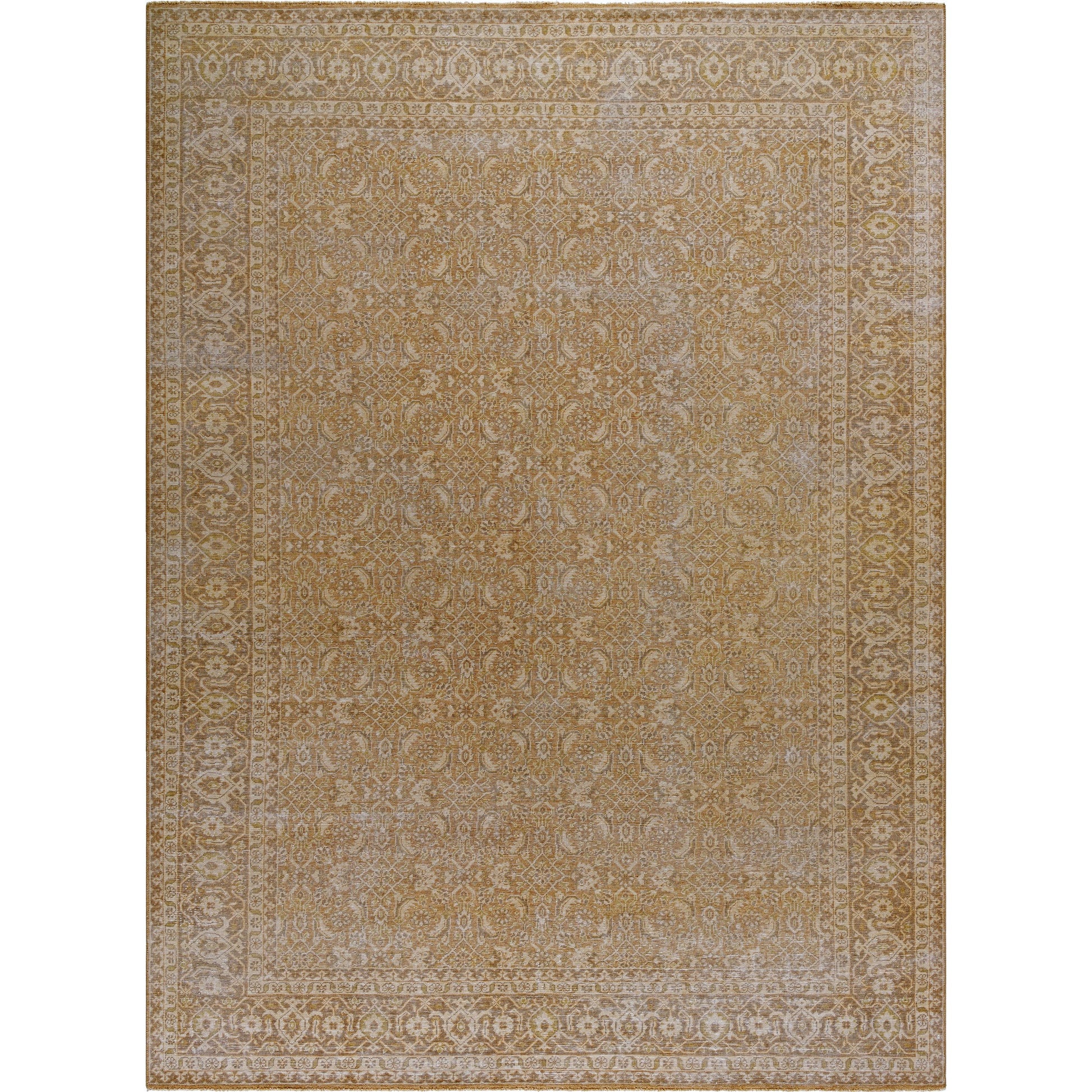 Kerman Rug - 533309 by Surya in prairie dust, tan. Made from wool in a unique style.