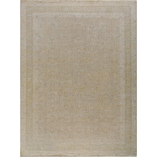 Kerman Rug - 533331 by Surya in khaki, sand. Made from wool in a unique style.