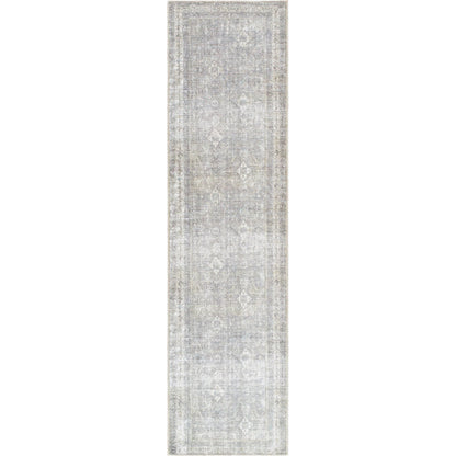Kemer KMR-2311 Rug by Livabliss in sage, beige, aqua, seafoam, cream, black. Made from polyester in a unique style.