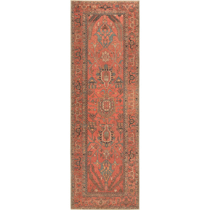 Kindred KND08 Rug by Jaipur Living in red, blue. Made from 100% polyester in a unique style.