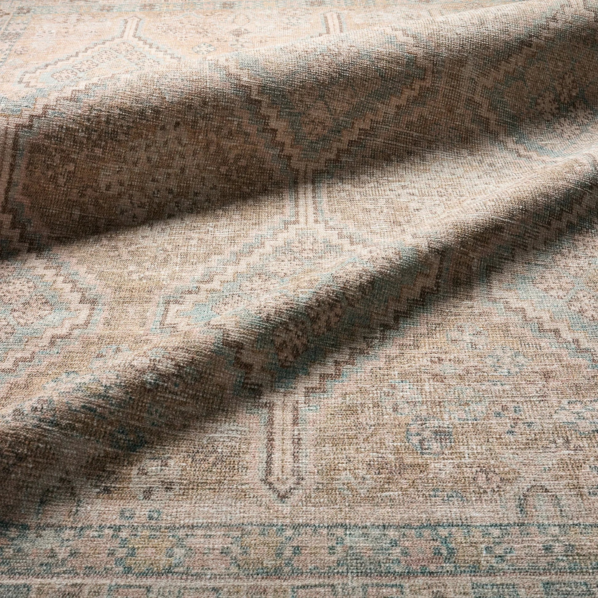 Kindred KND20 Rug by Jaipur Living in yellow, tan. Made from 100% polyester in a unique style.