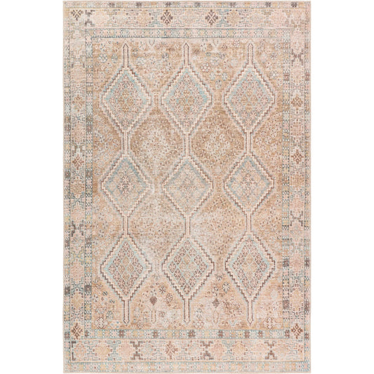 Kindred KND20 Rug by Jaipur Living in yellow, tan. Made from 100% polyester in a unique style.