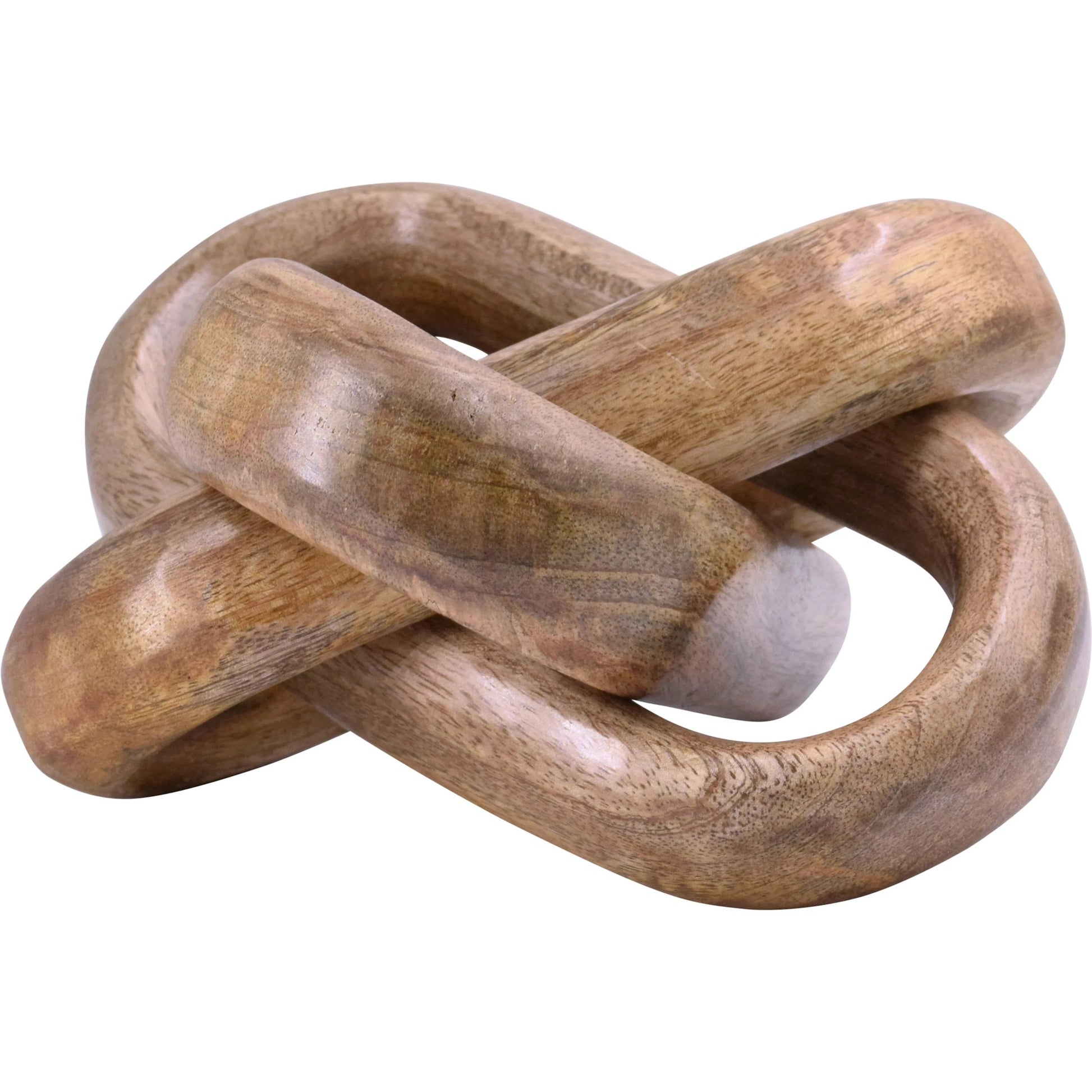 Knot Decorative Object by Worlds Away in brown. Made from unique in a traditional style.