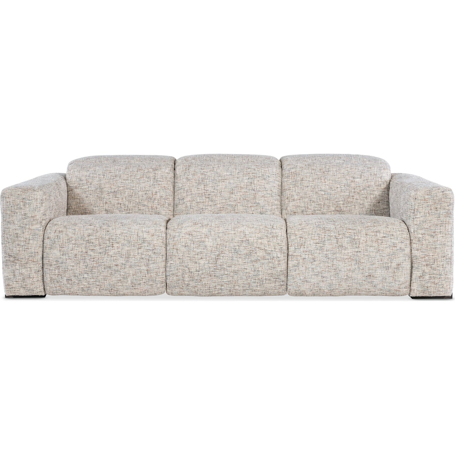 002 SI-2354056 | Additional Silo | Atlas Power Sofa with Power Headrest by Hooker Furniture in odyssey frost and ebony. Made from fabric in a transitional style.