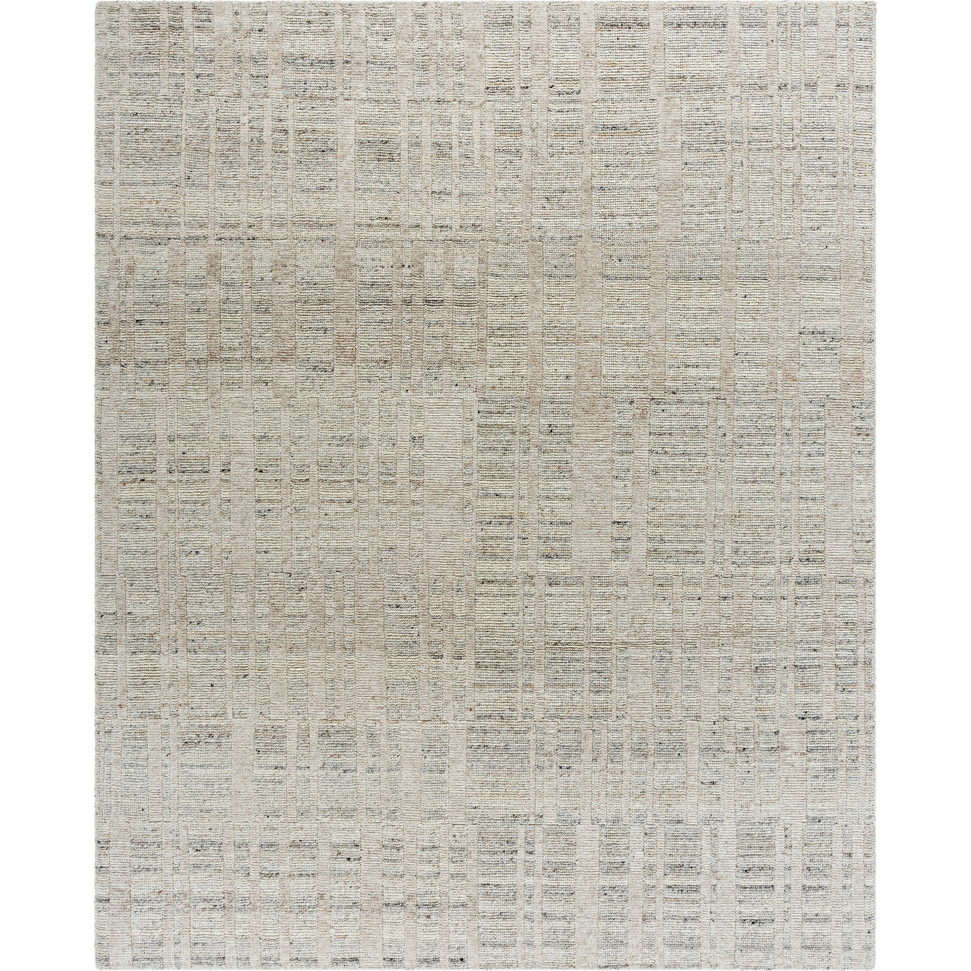 Knoxville Rug - 529068 by Surya in ivory, taupe, slate gray, charcoal. Made from wool in a unique style.