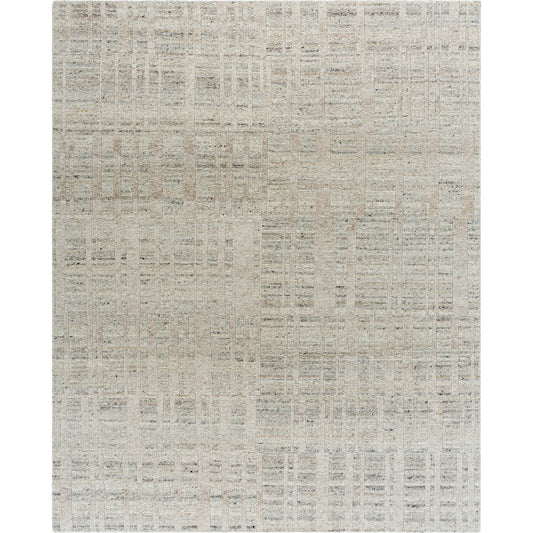 Knoxville Rug - 529068 by Surya in light silver, sterling grey. Made from wool in a unique style.