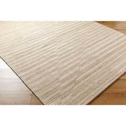 Knoxville Rug - 529098 by Surya in beige, sandstone, taupe. Made from wool in a unique style.