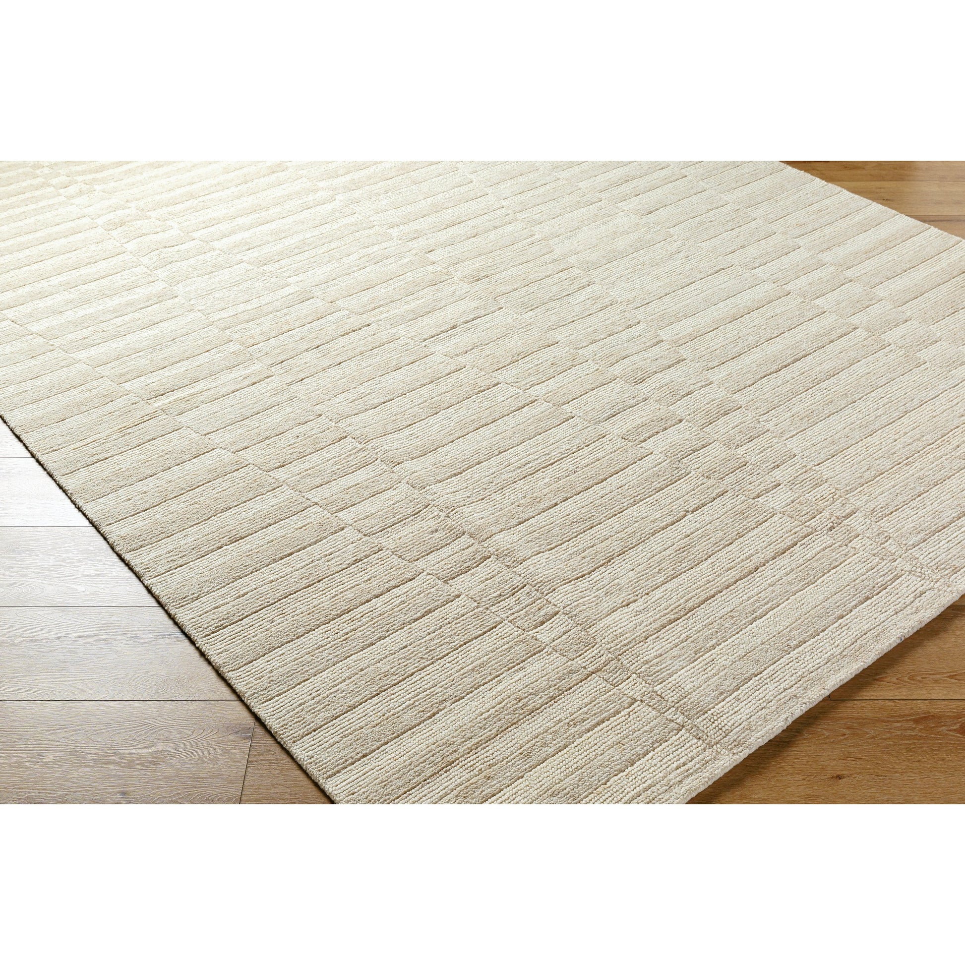 Knoxville Rug - 529108 by Surya in beige, sandstone, cream. Made from wool in a unique style.