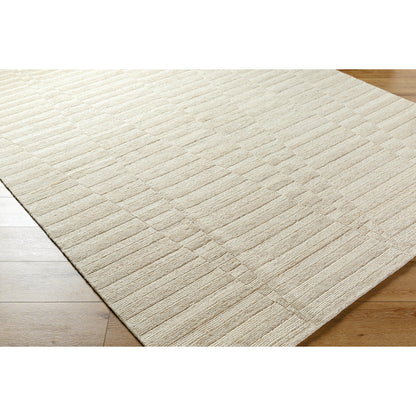 Knoxville Rug - 529108 by Surya in beige, sandstone, cream. Made from wool in a unique style.