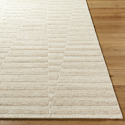 Knoxville Rug - 529108 by Surya in beige, sandstone, cream. Made from wool in a unique style.