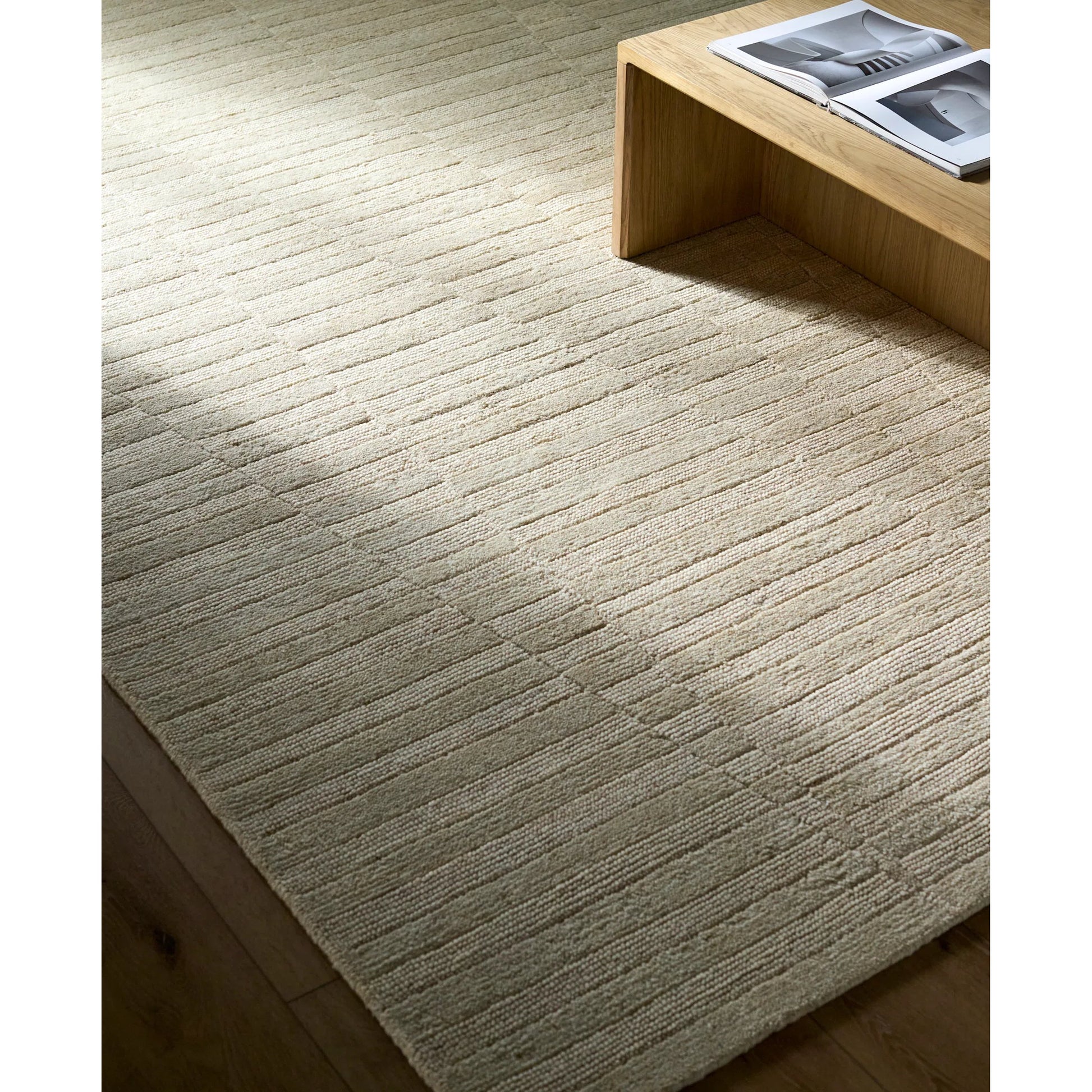Knoxville Rug - 529108 by Surya in beige, sandstone, cream. Made from wool in a unique style.