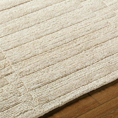 Knoxville Rug - 529108 by Surya in beige, sandstone, cream. Made from wool in a unique style.