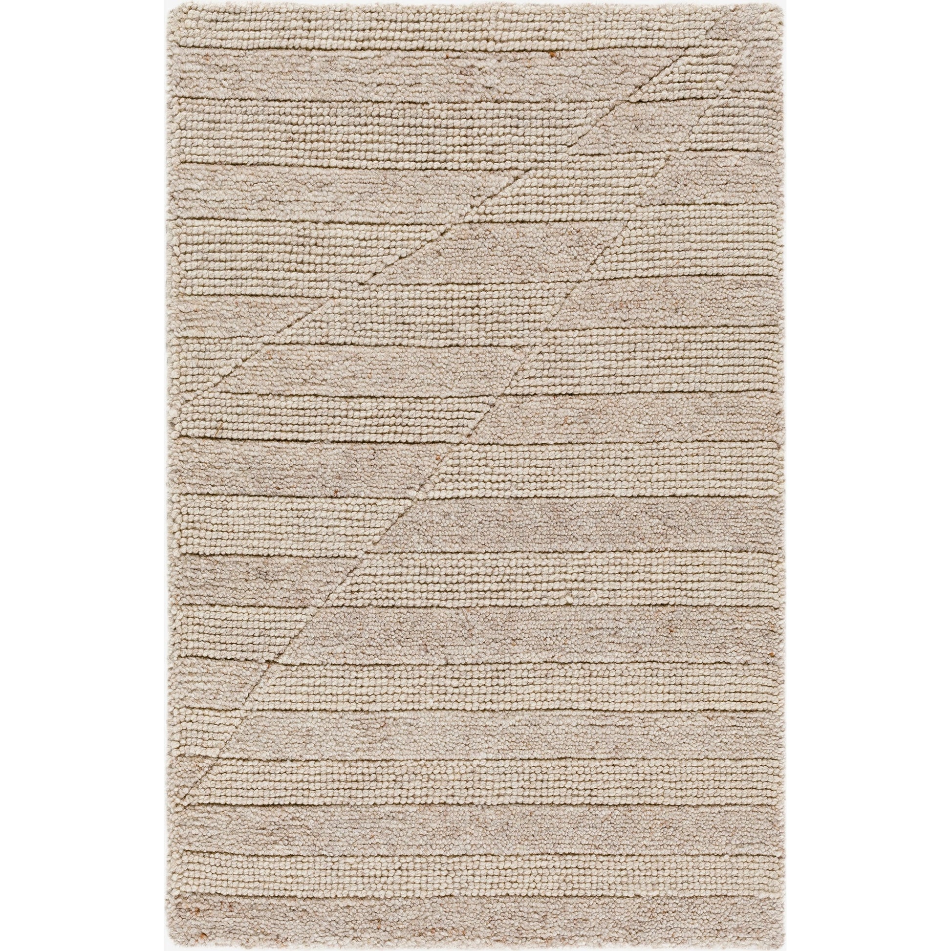 Knoxville Rug - 529098 by Surya in beige, sandstone, taupe. Made from wool in a unique style.
