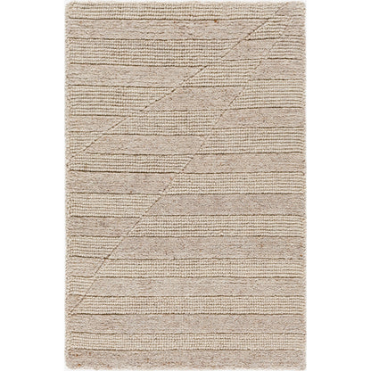 Knoxville Rug - 529098 by Surya in beige, sandstone, taupe. Made from wool in a unique style.
