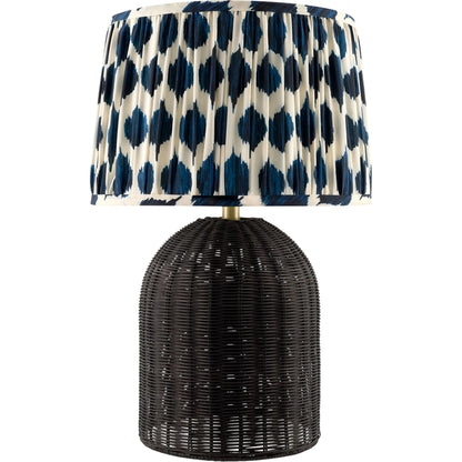 Kenza Accent Table Lamp by Livabliss. Made from rattan, polyester, iron in a unique style.