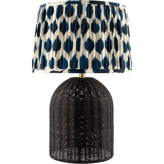 Kenza Accent Table Lamp by Livabliss. Made from rattan, polyester, iron in a unique style.