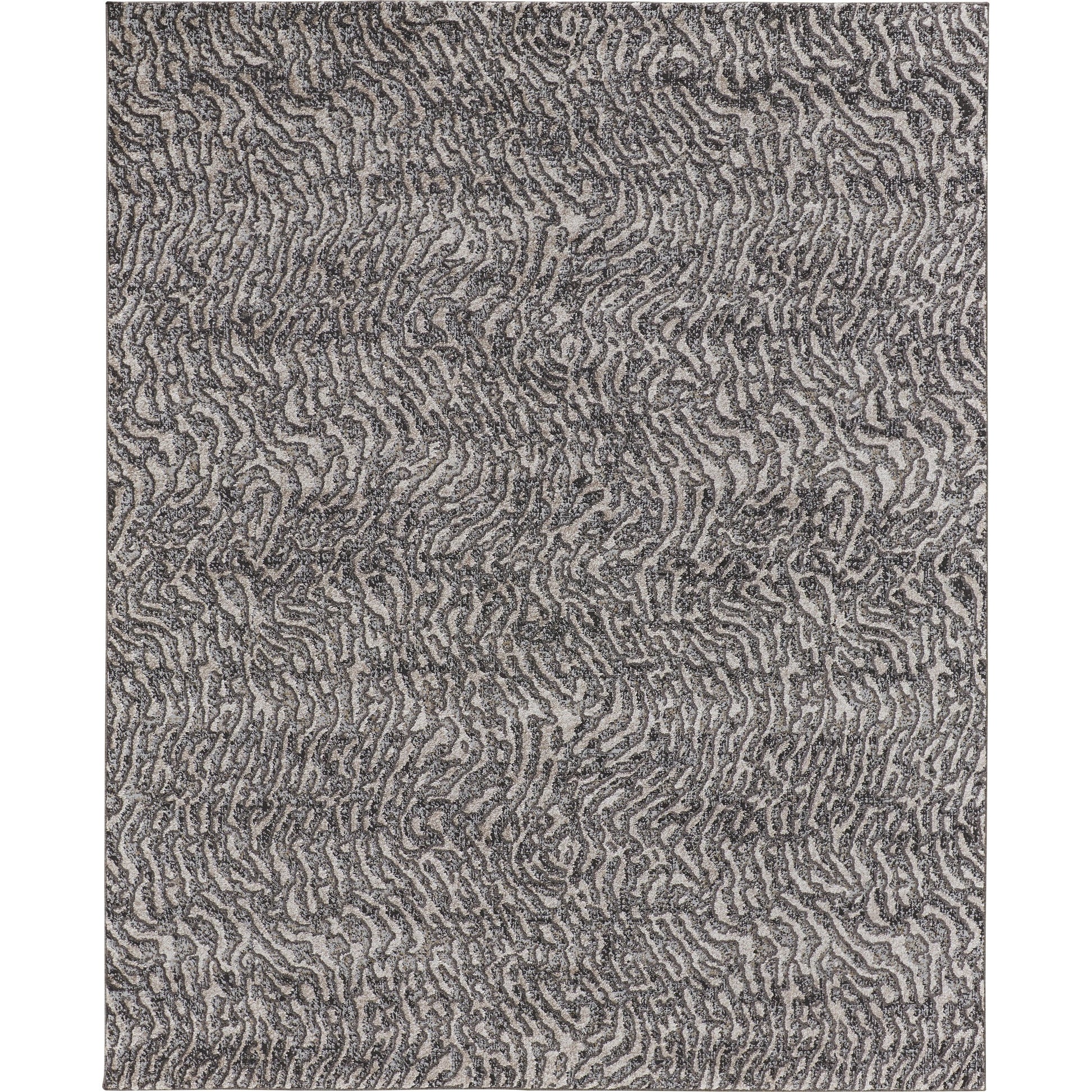 Vancouver Transitional Rug - 39FJF by Feizy in gray, taupe, ivory. Made from 74% polypropylene frieze, 26% high bulk polyester in a unique style.