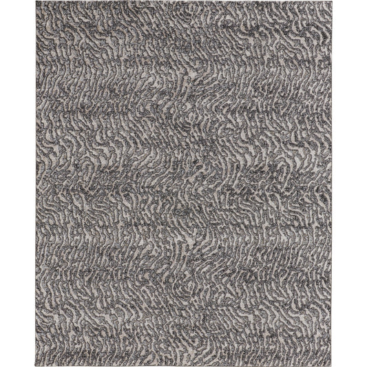 Vancouver Transitional Rug - 39FJF by Feizy in gray, taupe, ivory. Made from 74% polypropylene frieze, 26% high bulk polyester in a unique style.