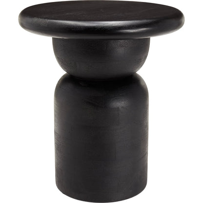 Koben End Table 532002 by Surya. Made from mango wood in a transitional style.