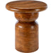 Koben End Table 532002 by Surya. Made from mango wood in a transitional style.