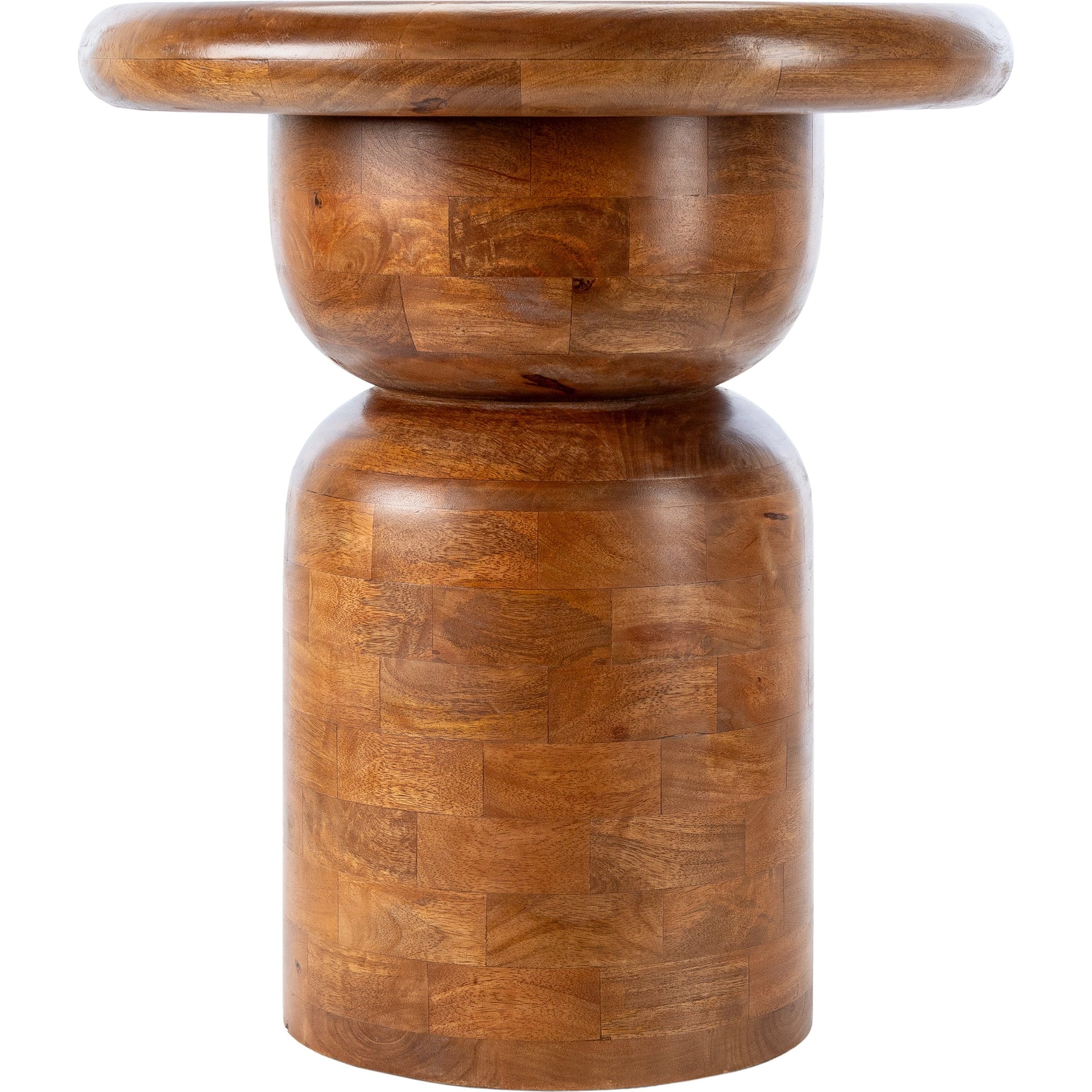 Koben End Table 532002 by Surya. Made from mango wood in a transitional style.