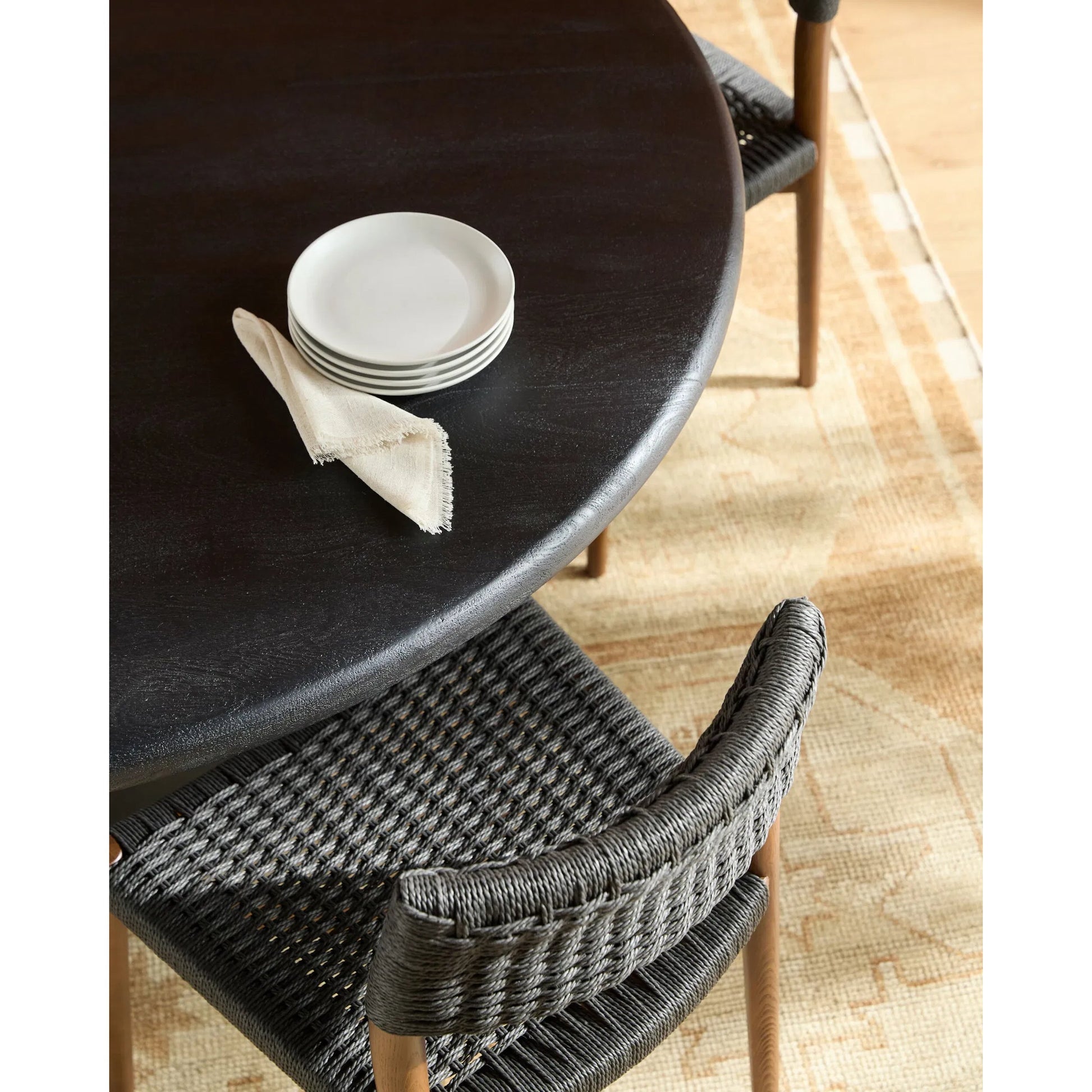 Koben Dining Table by Surya. Made from mango wood in a modern style.