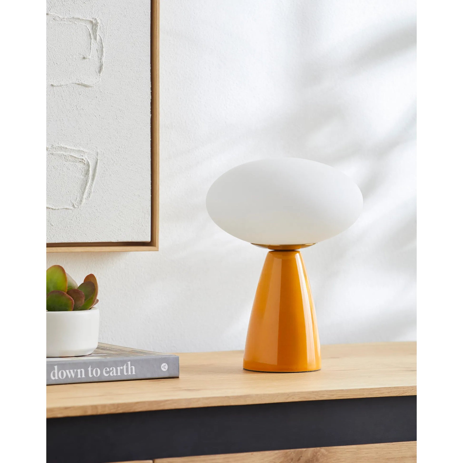Komorebi Accent Table Lamp- 535675 by Livabliss in glazed. Made from ceramic, glass in a modern style.