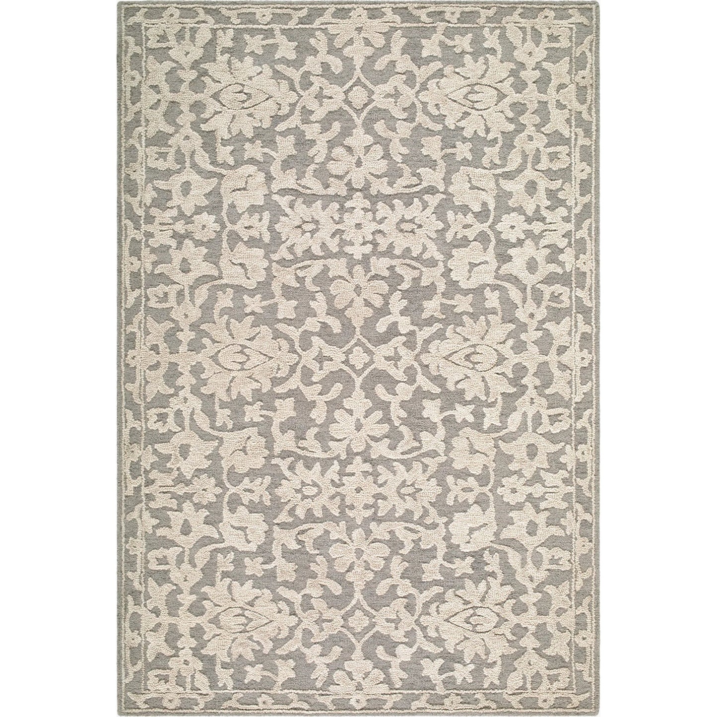 000 SI-2530636,SI-2530637,SI-2530638,SI-2530639 | Primary Silo | Konya KON-2302 Rug by Livabliss in taupe, ivory, stone. Made from wool in a unique style.