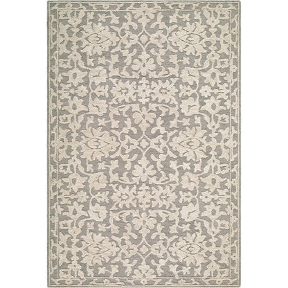Konya KON-2302 Rug by Livabliss in taupe, ivory, stone. Made from wool in a unique style.