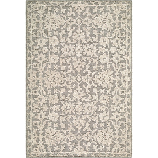 001 SI-2530636,SI-2530637,SI-2530638,SI-2530639 | Primary Silo | Konya KON-2302 Rug by Livabliss in taupe, ivory, stone. Made from wool in a unique style.